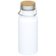 Bouteille de sport Thor 550 ml en acier inoxydable avec couvercle en bambou - Personnalisable pour entreprises