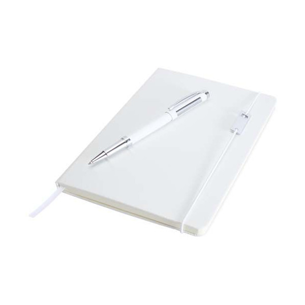 Ensemble Legato - Carnet A5 et Stylo Roller Personnalisable | BCM Goodies