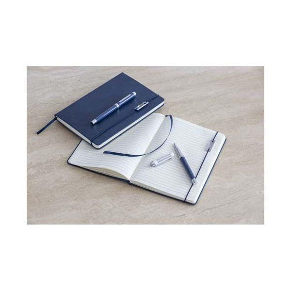 Ensemble Legato - Carnet A5 et Stylo Roller Personnalisable | BCM Goodies