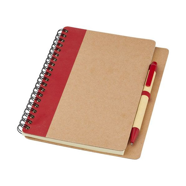 Description courte: Le carnet de notes recyclé avec stylo Priestly est idéal pour les entreprises cherchant des objets personnal