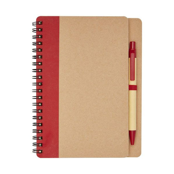 Description courte: Le carnet de notes recyclé avec stylo Priestly est idéal pour les entreprises cherchant des objets personnal