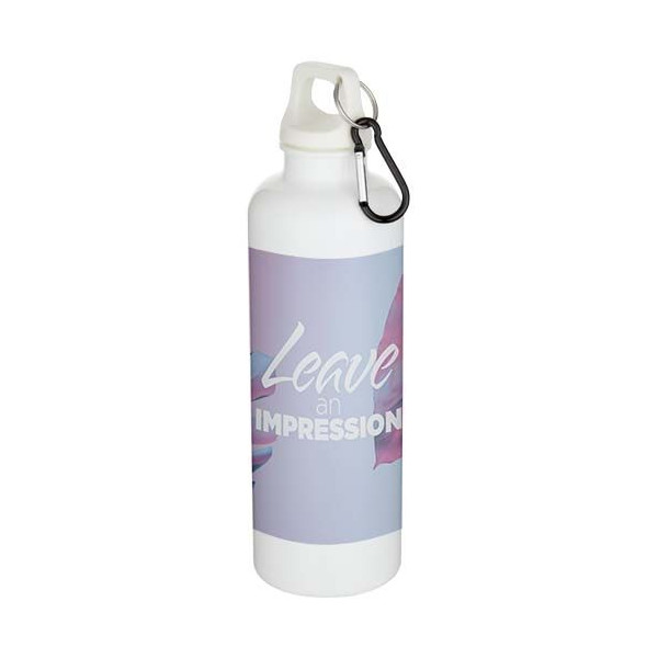 Bouteille d'eau Oregon 750 ml en plastique recyclé certifié RCS - Personnalisable avec logo