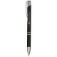 Stylo bille rétractable en aluminium Moneta - Personnalisable pour communication B2B