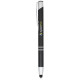 Stylet stylo bille métallique Moneta - Accessoire publicitaire polyvalent et élégant