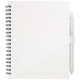Ensemble carnet et stylo en plastique recyclé personnalisable - BCM Goodies