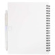 Ensemble carnet et stylo en plastique recyclé personnalisable - BCM Goodies