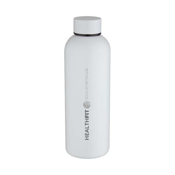 Gourde Spring à simple paroi en acier inoxydable recyclé certifié RCS - 750 ml, finition mate