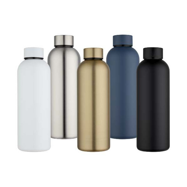 Gourde Spring à simple paroi en acier inoxydable recyclé certifié RCS - 750 ml, finition mate