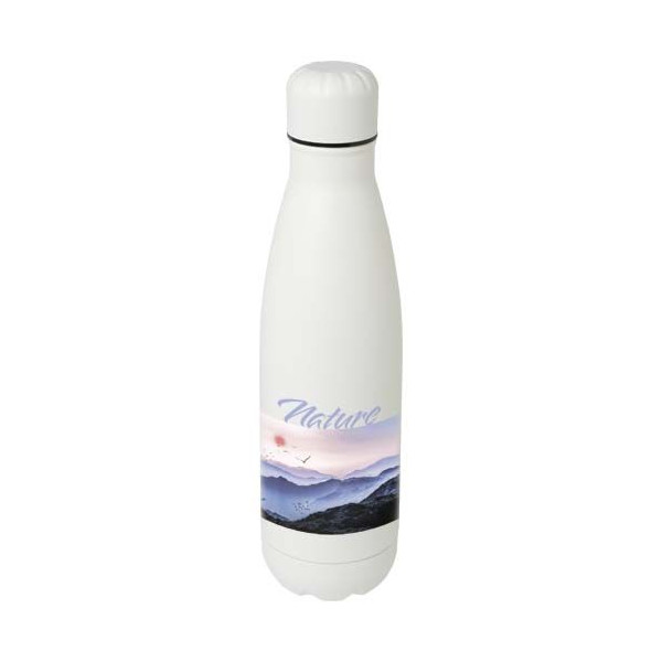 Bouteille d'eau Cove 750 ml en acier inoxydable recyclé certifié RCS - Personnalisable avec logo - BCM Goodies