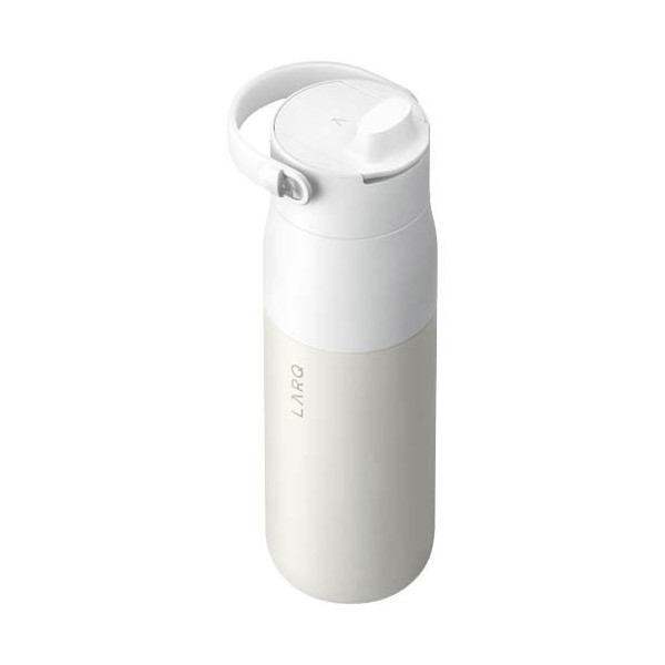 Bouteille d'eau isotherme en acier inoxydable LARQ Swig Top de 680 ml - Filtre à deux étapes - Idéal pour cadeaux d'en