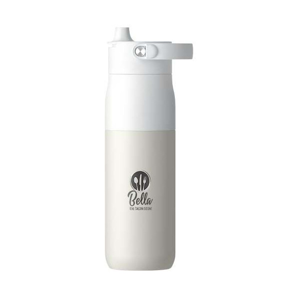 Bouteille d'eau isotherme en acier inoxydable LARQ Swig Top de 680 ml - Filtre à deux étapes - Idéal pour cadeaux d'en
