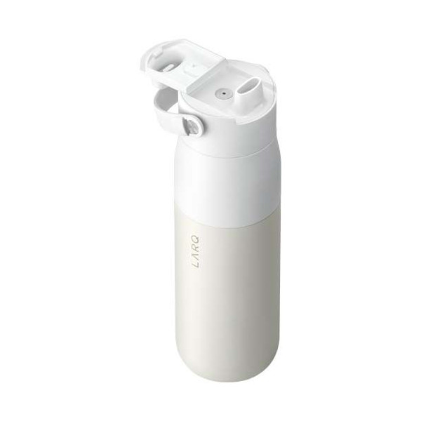 Bouteille d'eau isotherme en acier inoxydable LARQ Swig Top de 680 ml - Filtre à deux étapes - Idéal pour cadeaux d'en