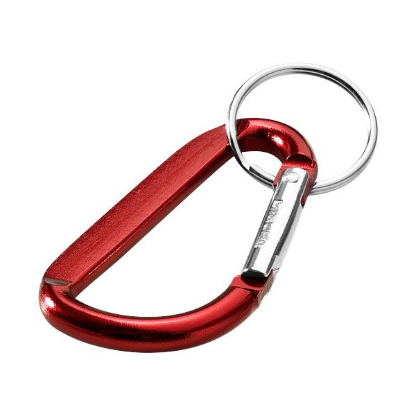Porte-clés mousqueton Timor en aluminium recyclé RCS - Accessoire pratique et écologique - BCM Goodies