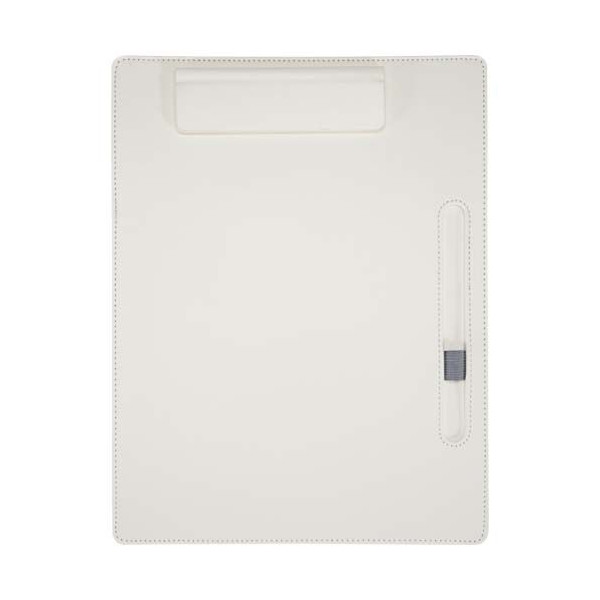 Porte-bloc Clast A4 avec fermeture magnétique et stylo bille recyclé RCS (encre noire) | BCM Goodies