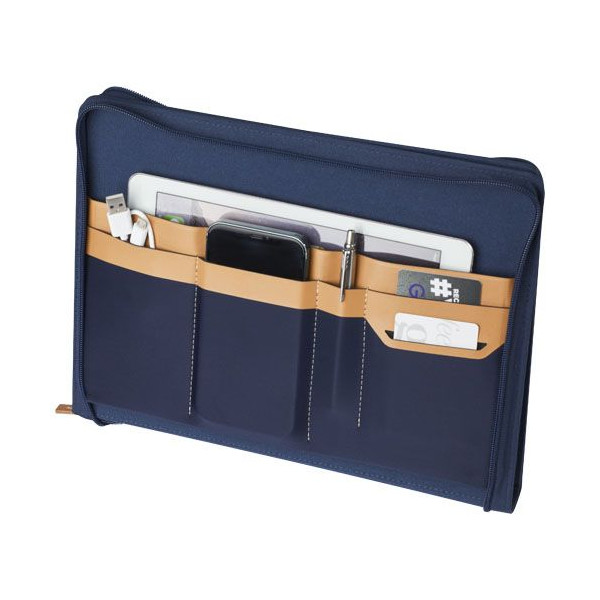 Porte-documents Nomumi A4 en polyester recyclé post-consommation - BCM Goodies
