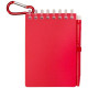 Kit de prise de notes en déplacement - Carnet à spirales en plastique recyclé et stylo bille, idéal pour la personnalisation - B