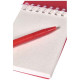 Kit de prise de notes en déplacement - Carnet à spirales en plastique recyclé et stylo bille, idéal pour la personnalisation - B