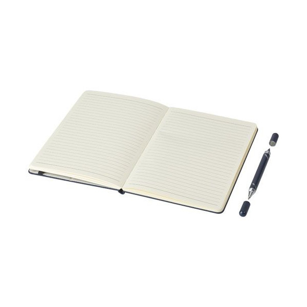 Ensemble stylo bille et carnet de notes Skribo certifié RCS - Objets publicitaires écologiques et durables