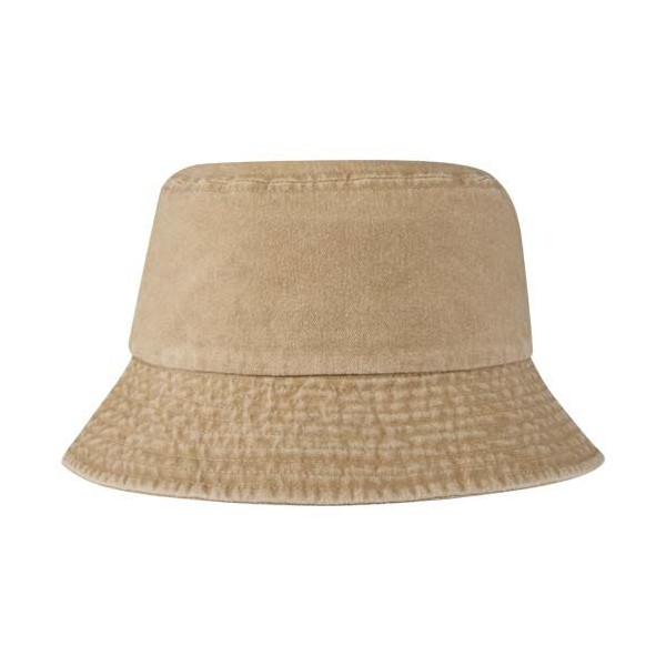 Bob en coton lavé Mitica - Accessoire durable et personnalisable pour renforcer l'image de marque