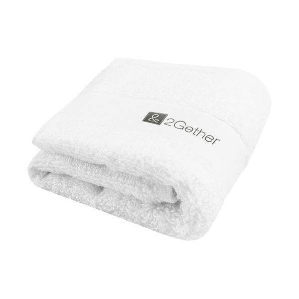Serviette Sophia 30x50 cm en coton 450 g/m² - Certifiée STANDARD 100 by OEKO-TEX® - Durable et respectueuse de l'environnem