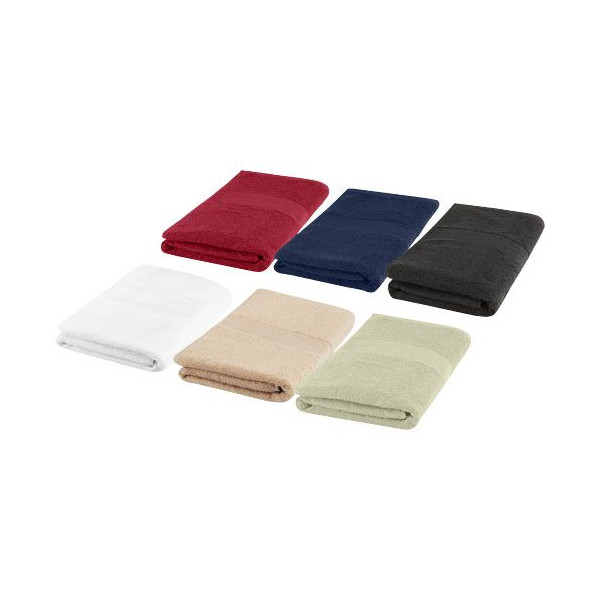 Serviette Sophia 30x50 cm en coton 450 g/m² - Certifiée STANDARD 100 by OEKO-TEX® - Durable et respectueuse de l'environnem