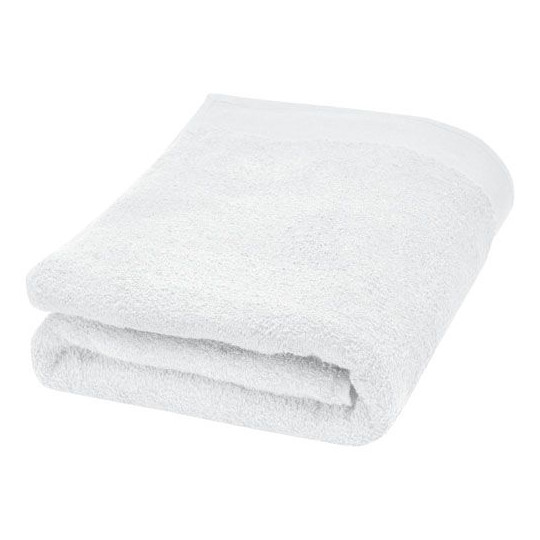 Serviette en coton 550g/m² 70x140 cm personnalisable - Produit durable certifié STANDARD 100 by OEKO-TEX® - Idéal pour cadeaux d