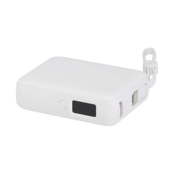 Batterie externe Acrux de 10 000 mAh en plastique recyclé avec port USB-C de 35 W - BCM Goodies