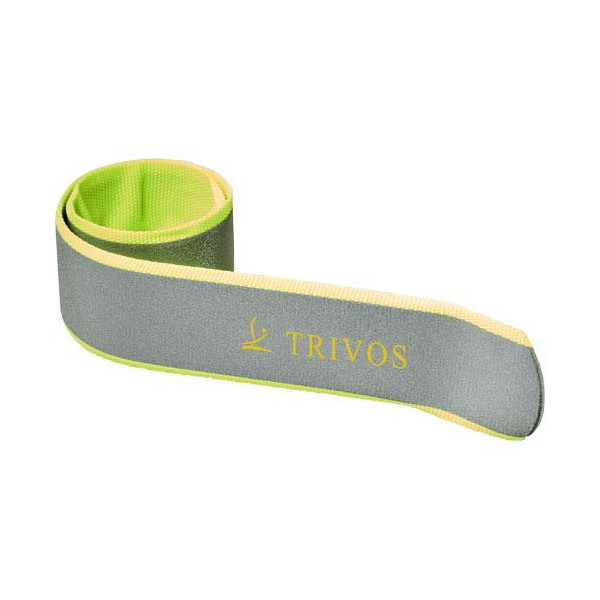 Bracelet réfléchissant à claquer Félix RFX™ - Accessoire de sécurité routière promotionnel