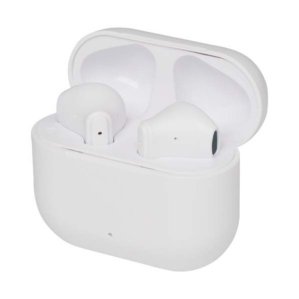 Oreillette Bluetooth® True Wireless Altais en plastique recyclé - Accessoire d'entreprise éco-responsable