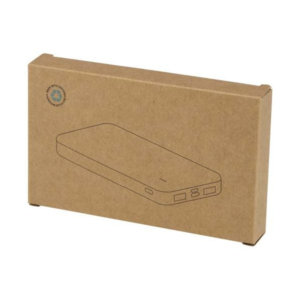Batterie de secours personnalisable Intan 10 000 mAh en plastique recyclé - BCM Goodies
