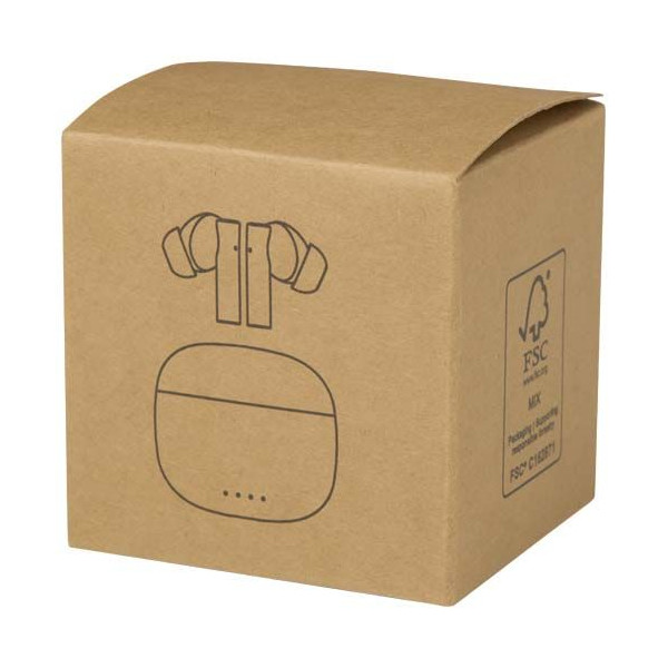 Oreillettes Bluetooth® True Wireless Alterf - Accessoires éco-responsables pour événements d'entreprise
