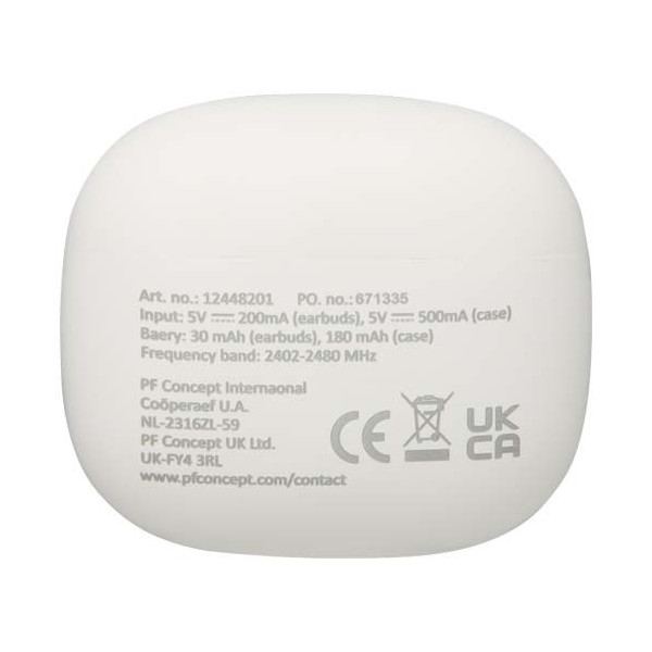 Oreillettes Bluetooth® True Wireless Alterf - Accessoires éco-responsables pour événements d'entreprise