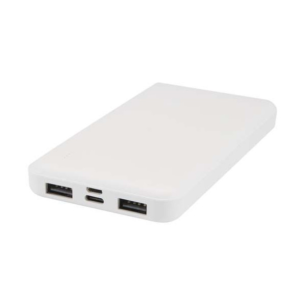 Batterie de secours personnalisable Intan 10 000 mAh en plastique recyclé - BCM Goodies