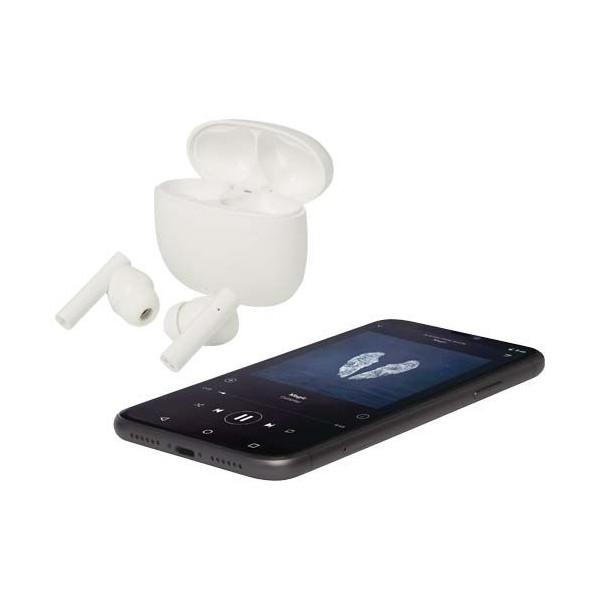 Oreillettes Bluetooth® True Wireless Alterf - Accessoires éco-responsables pour événements d'entreprise