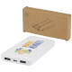 Batterie de secours Adhil de 10 000 mAh en plastique recyclé - Accessoire de charge polyvalent pour appareils électroniques