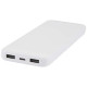 Batterie de secours Adhil de 10 000 mAh en plastique recyclé - Accessoire de charge polyvalent pour appareils électroniques