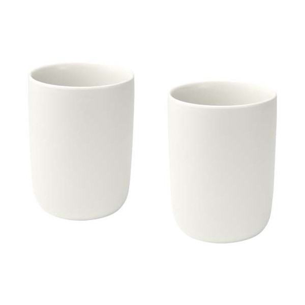 Tasses en céramique Male 350 ml - Lot de 2 - Finition mate - Personnalisable