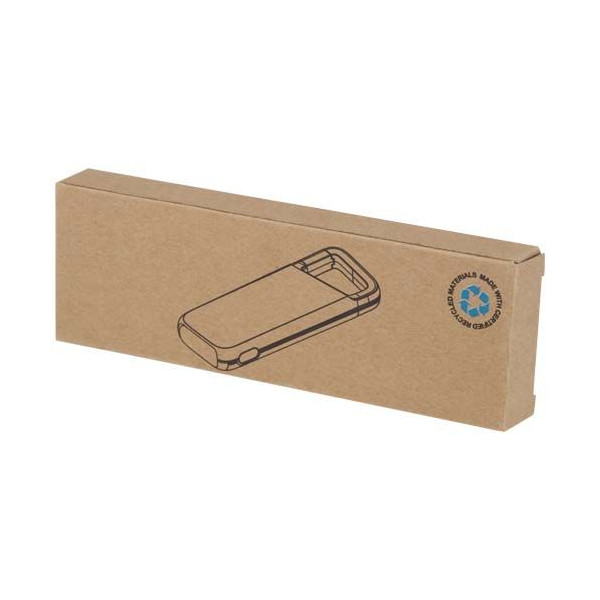 Batterie externe Alkes 5 000 mAh en plastique recyclé pour entreprise - Personnalisable