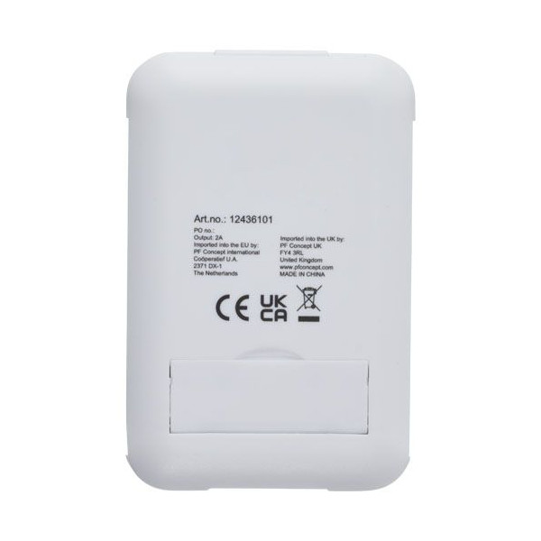 Câble de recharge modulaire en plastique recyclé Savvy avec support de téléphone - Accessoire pratique et polyvalent - BCM Goodi