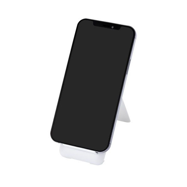 Câble de recharge modulaire en plastique recyclé Savvy avec support de téléphone - Accessoire pratique et polyvalent - BCM Goodi