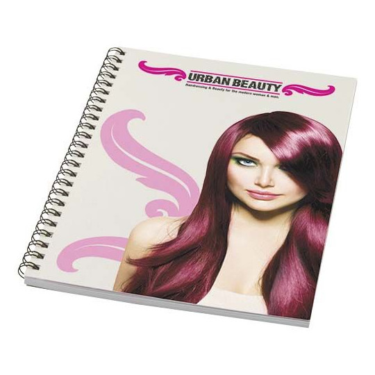 Carnet de notes à spirales A5 personnalisable fabriqué au Royaume-Uni - BCM Goodies