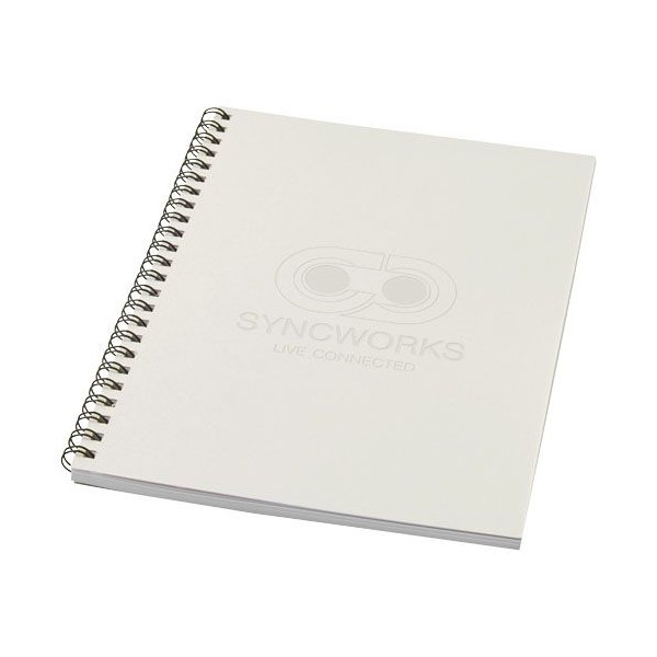 Carnet de notes à spirales A5 personnalisable fabriqué au Royaume-Uni - BCM Goodies