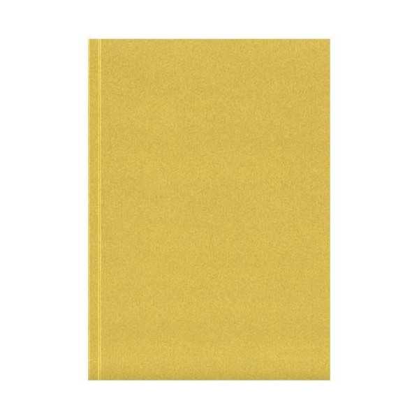 Cahier Novella Austen recyclé A5 à couverture souple métallisée - BCM Goodies
