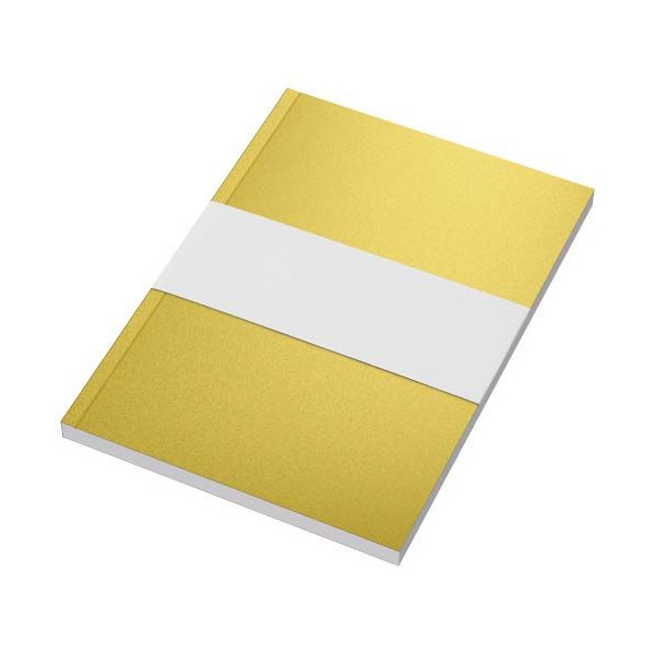Cahier Novella Austen recyclé A5 à couverture souple métallisée - BCM Goodies