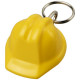 Porte-clés en forme de casque de sécurité en plastique recyclé avec porte-clés en métal - BCM Goodies
