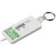 Porte-clés Kym recyclé vérificateur de structures de pneu - Accessoire durable pour conducteurs