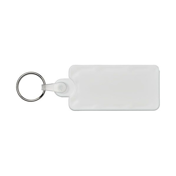Porte-clés Kym recyclé vérificateur de structures de pneu - Accessoire durable pour conducteurs
