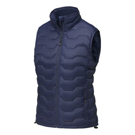 Bodywarmer duvet isotherme Epidote recyclé certifié GRS pour femme - Vêtement d'extérieur durable et élégant