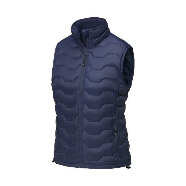 Bodywarmer duvet isotherme Epidote recyclé certifié GRS pour femme - Vêtement d'extérieur durable et élégant