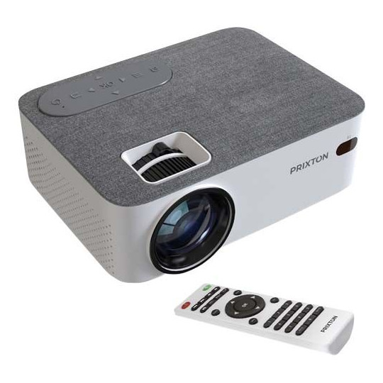 Projecteur Prixton Lumière Full HD 1080P - Qualité d'image exceptionnelle - BCM Goodies